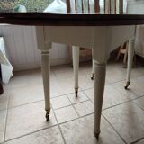 Half-moon table