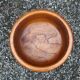 Salad bowl, vintage teak fruit cup