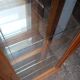 Vitrine Louis Philippe merisier