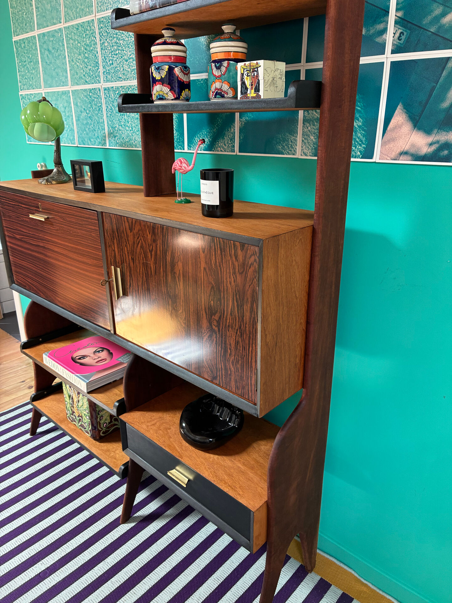 Vintage Scandinavian Library