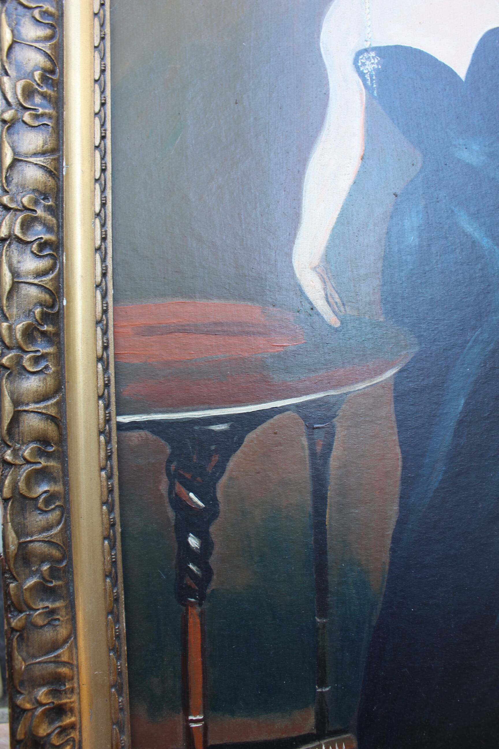 Portrait d'une femme du début du XXe siècle.