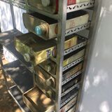 Shelves and industrial locker