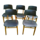 Lot de 5 chaises scandinaves
