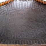 Cup / basket ikebana japan bamboo braided XXth