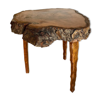 Wooden side table