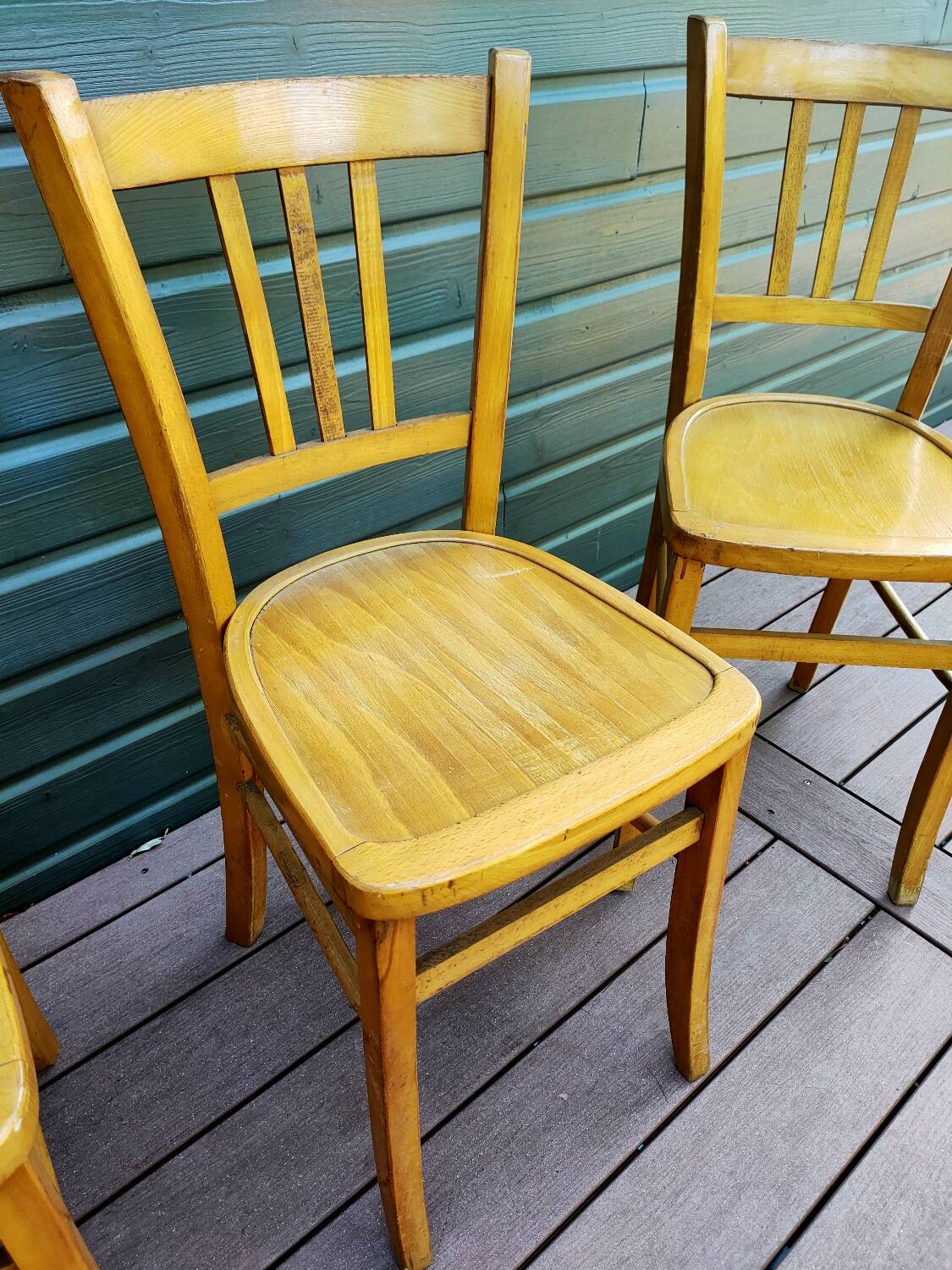 Trio of Luterma bistro chairs