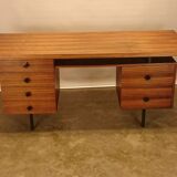 Scandinavian desk in blond rosewood