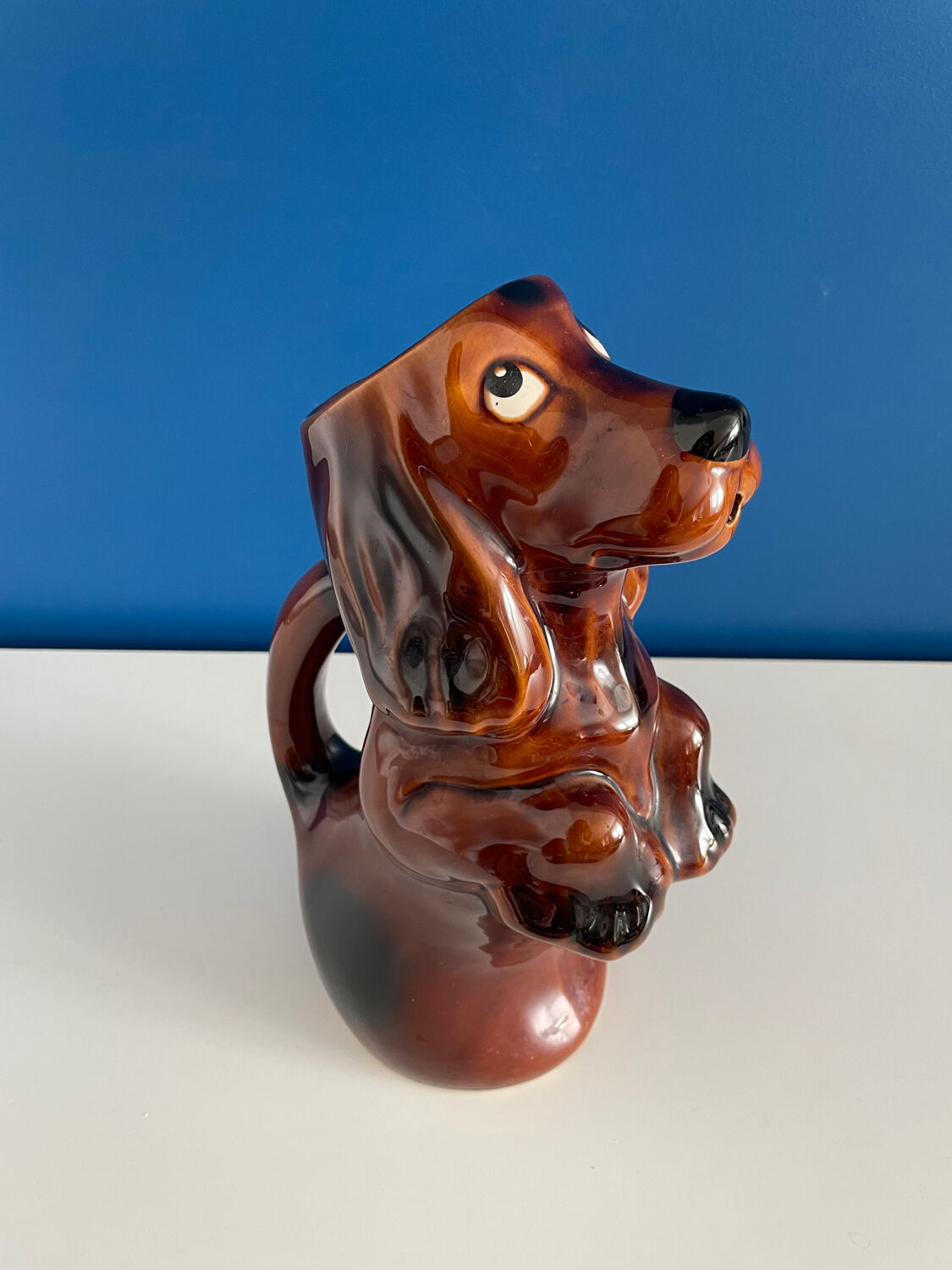 Pitcher dog decanter