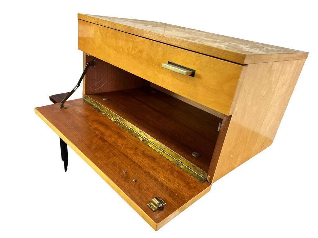 Vintage wall cabinet / floating cabinet / hanging cabinet