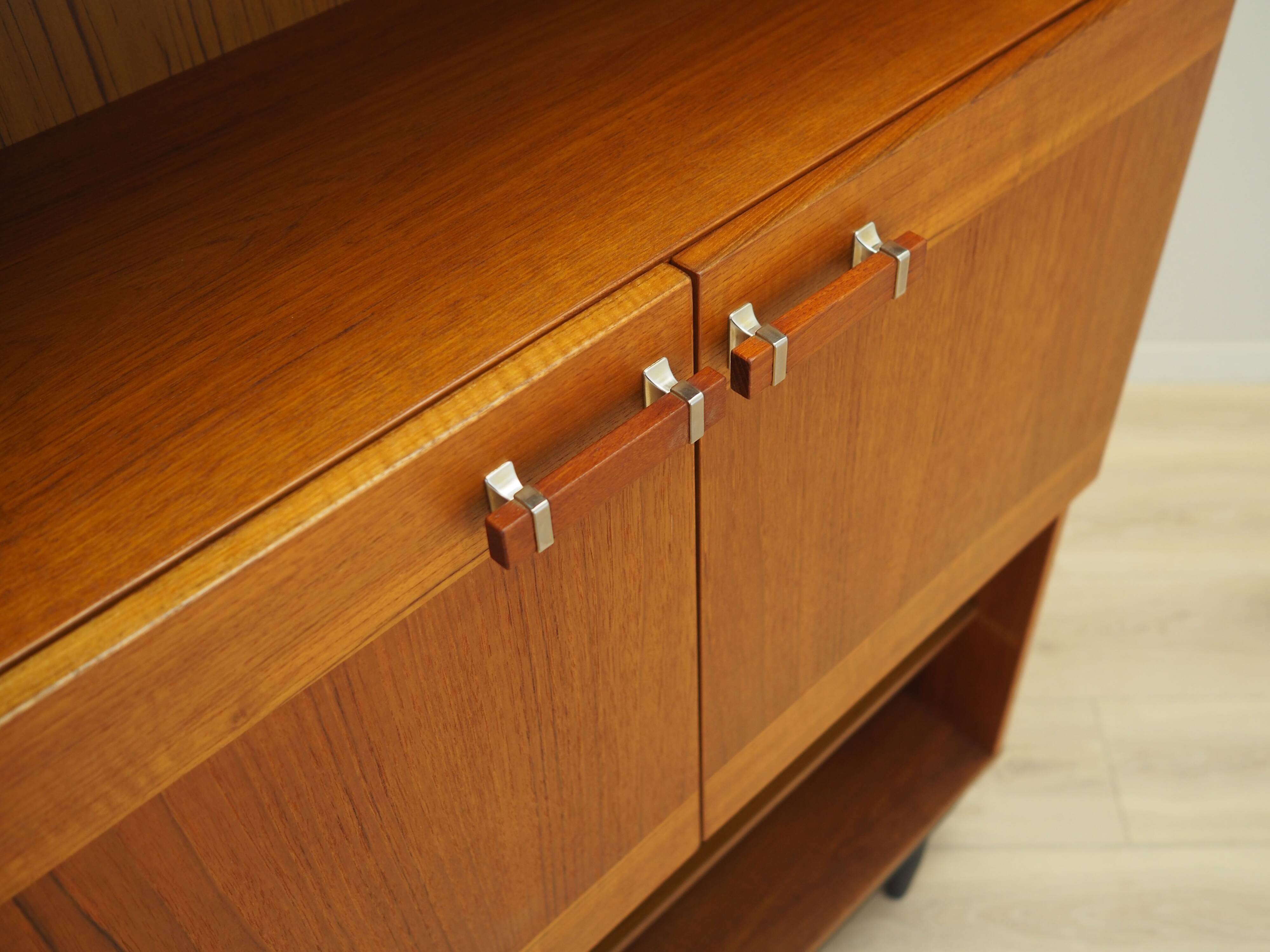 Teak bookcase, Danish design, 1970s, produced in Denmark