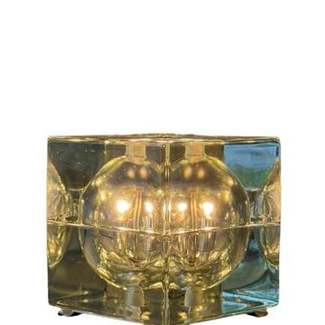 Cubesphere lamp by Alessandro Mendini for Fidenza Vetraria, 1968, Italy.