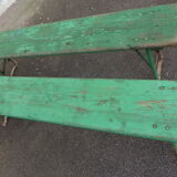 Pair of folding brewery benches