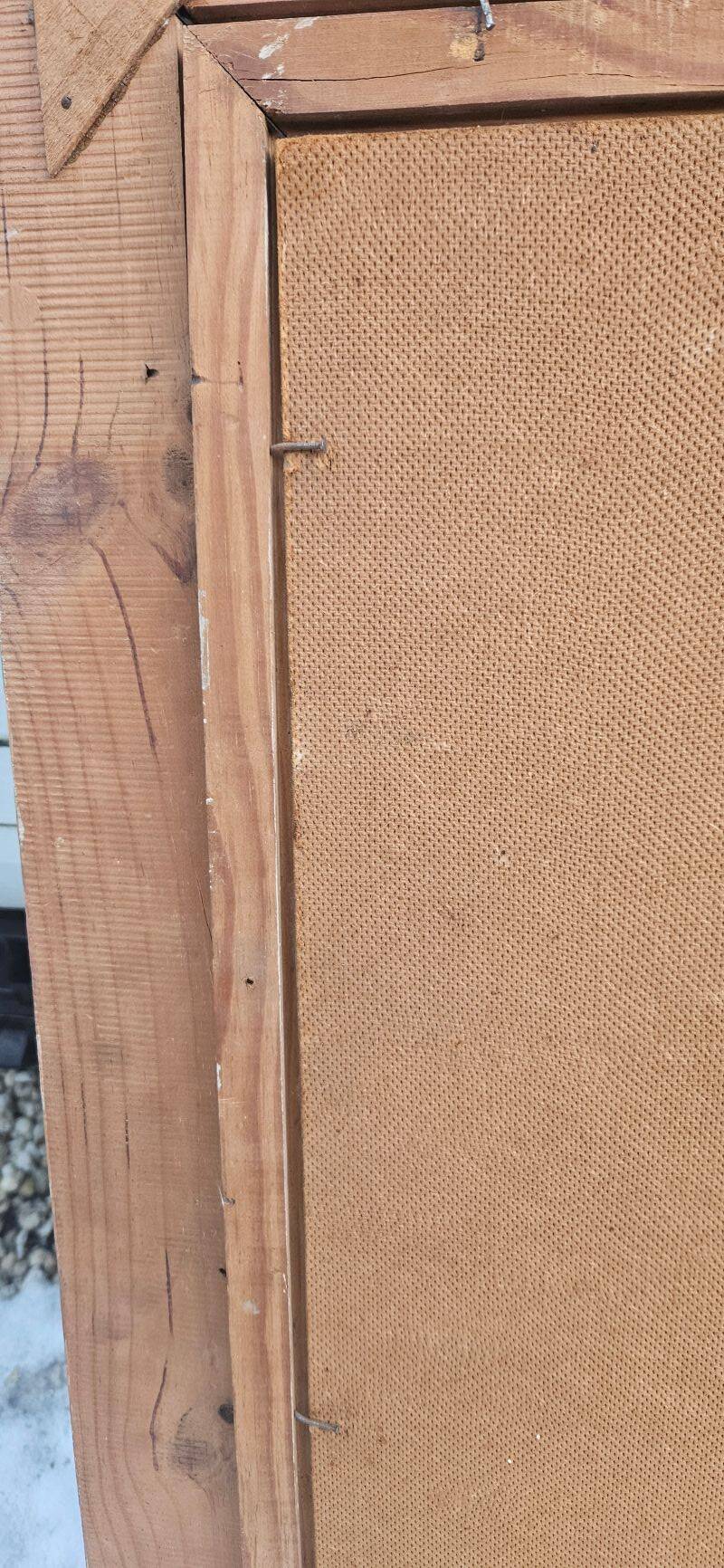 A. Greig - Oil on Isorel Panel on the Bank of a River 1951