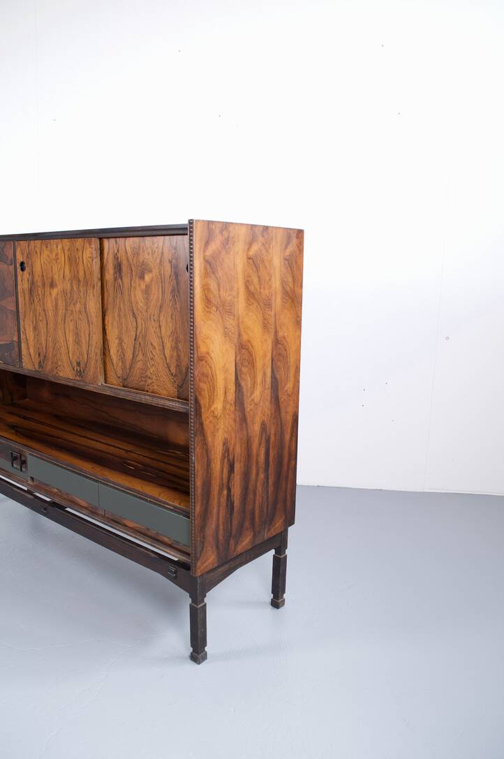 Buffet/enfilade italienne palissandre de rio années 60'