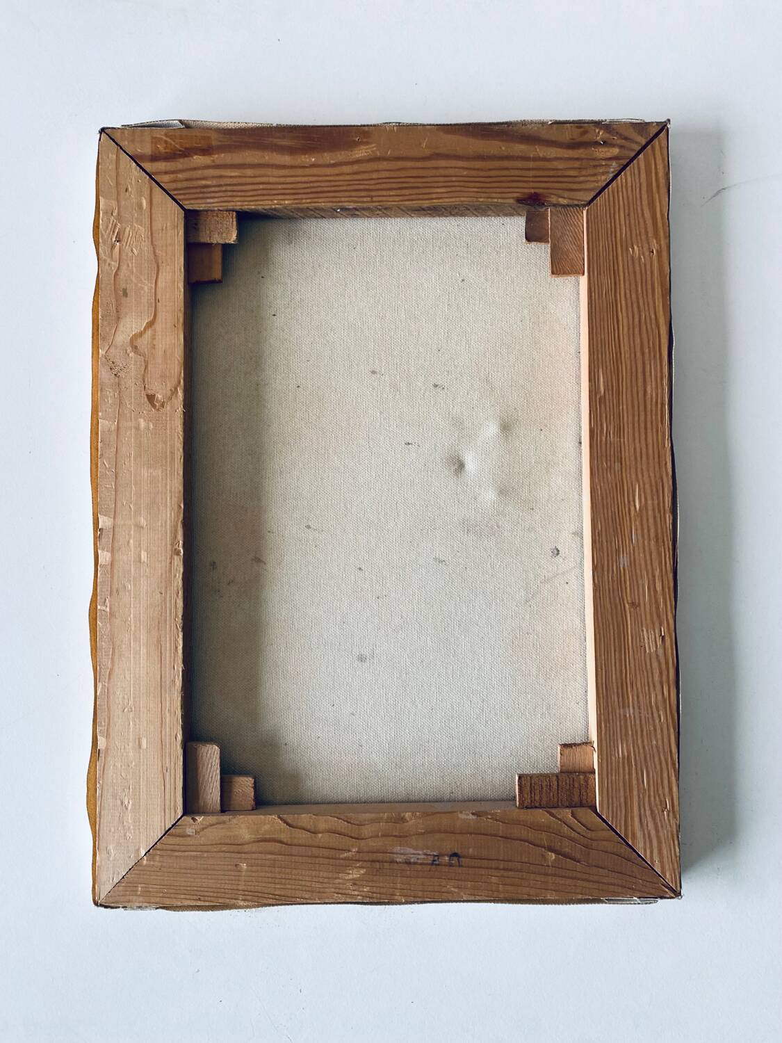 Oil on canvas bouquet of flowers signed Anceschi