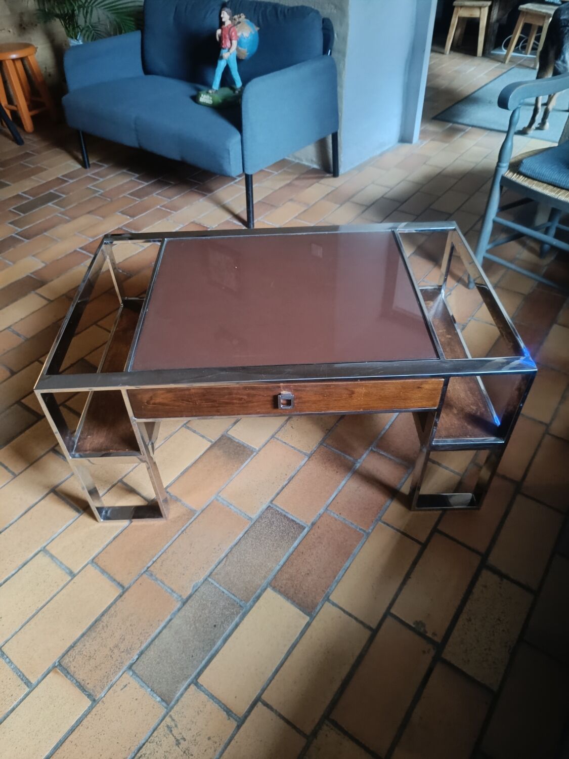 Table basse Aston style art deco