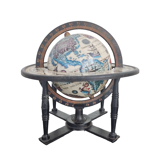 Globe terrestre zodiaque vintage
