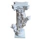 Elegante Colonna con Angeli in Ceramica – Stile Neo-Barocco (Anni '80)