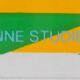 Danish screen print framed Ole Kortzau / Grønne Studie Copenhagen 1982