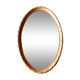 Miroir doré ovale 41x64cm