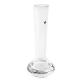 Petit vase en verre transparent pour une seule fleur / Pukeberg / Suède / années 1960