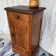 Vintage solid wood bedside table
