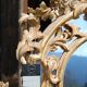 Baroque wooden wall mirror carved by Chelini  98x158cm
