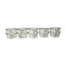 Set of 10 porcelain ramekins