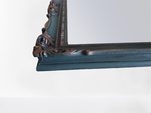 Rectangular mirror circa 1920 - 93x74cm