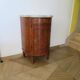 Small chest of drawers - Half-moon table - Louis XVI style - Elm burr veneer - Pla