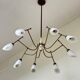 Stilnovo Style Vintage Chandelier from the 60s