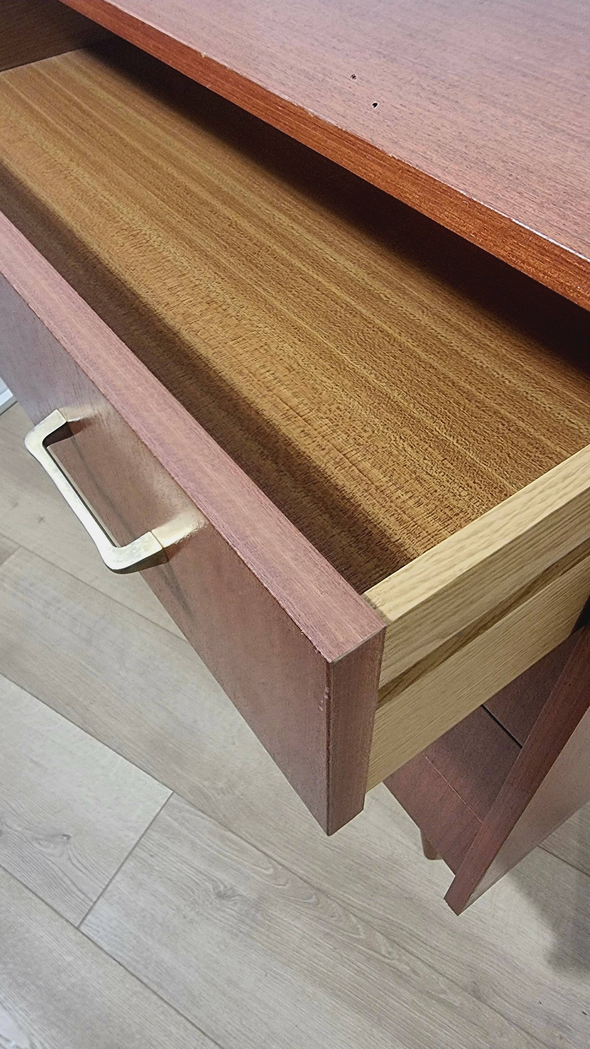 Scandinavian teak chest of drawers from the 1970s