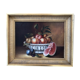 Tableau : huile sur toile - nature morte aux fruits