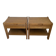 Pair of bedside tables in solid elm attributed to SIMAT, years