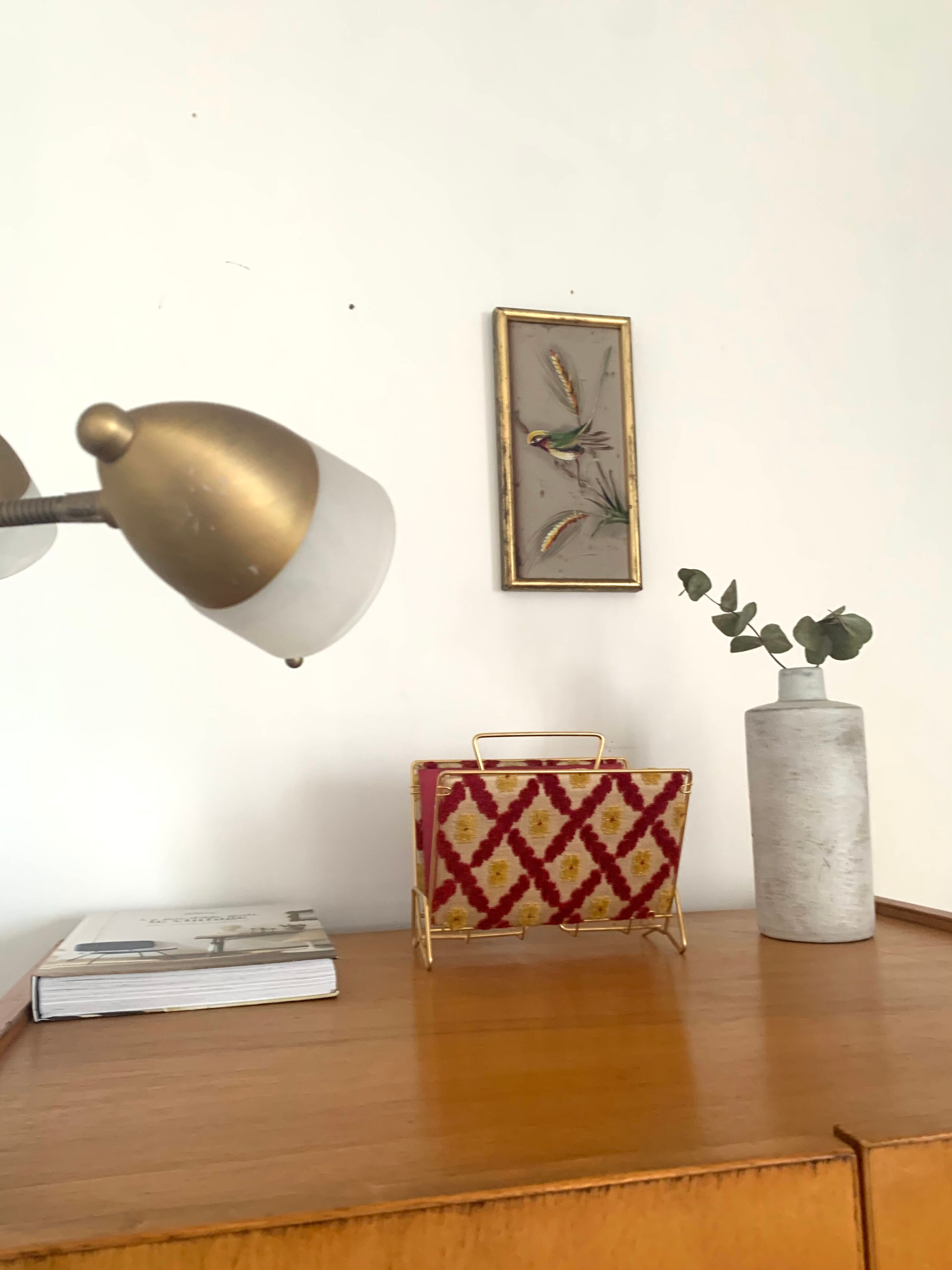 Vintage magazine rack