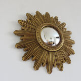 Sun mirror 60s 70s 25x25cm