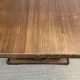 1970s elm monastery-style table