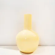 Pagliesco vase from the Opachi series in Murano glass by Tobia Scarpa for Venini, 1982