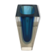 Blue Sommerso Murano vase