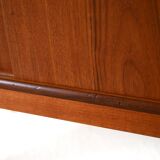 Vintage teak wood highboard