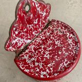 Salt box enamelled sheet metal