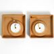 Two beautiful original 1970s Space Age ceramic wall lamps