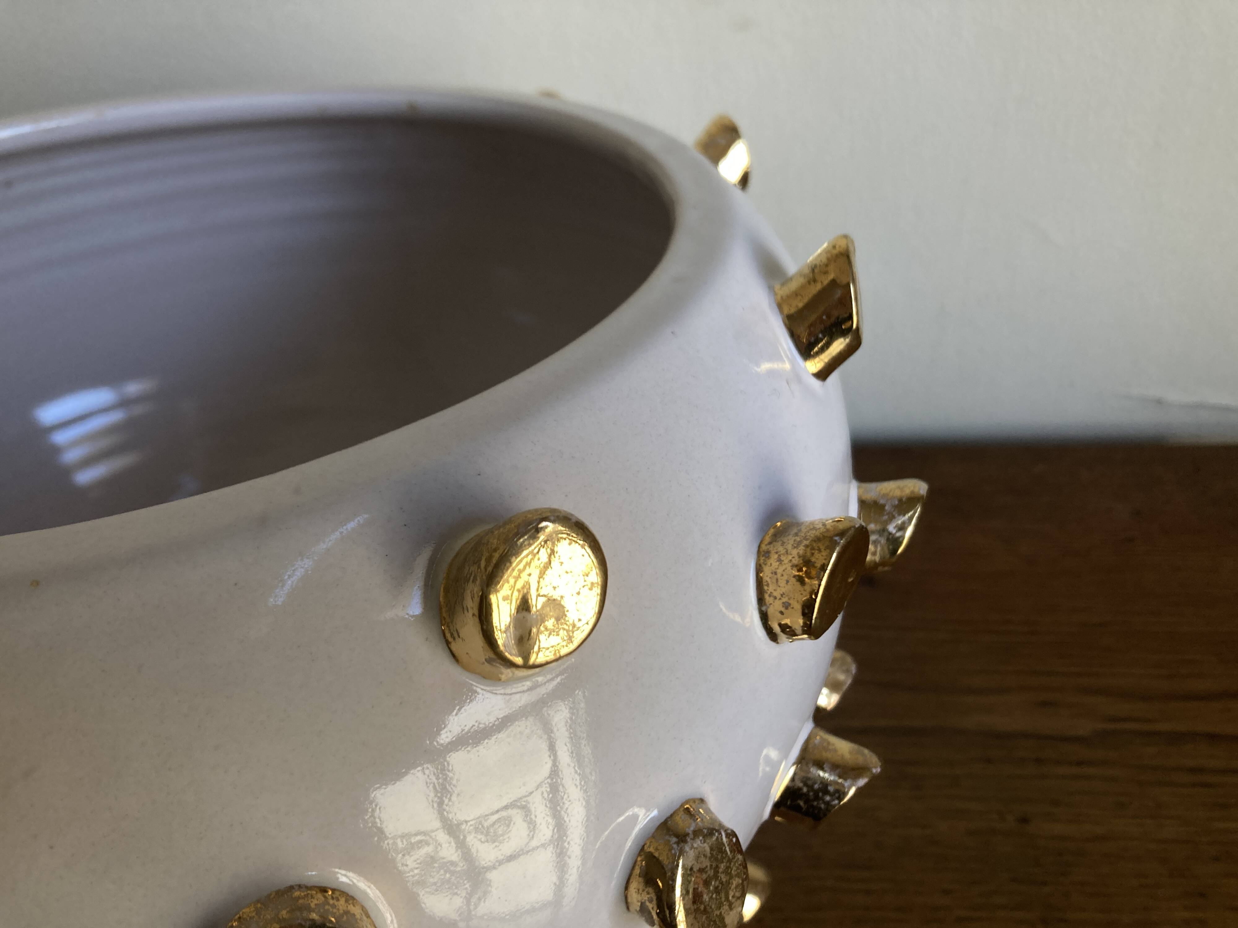 Italian cache-pot XXXL Tronchetto by ND Dolfi Florence for René Veyrat 1960