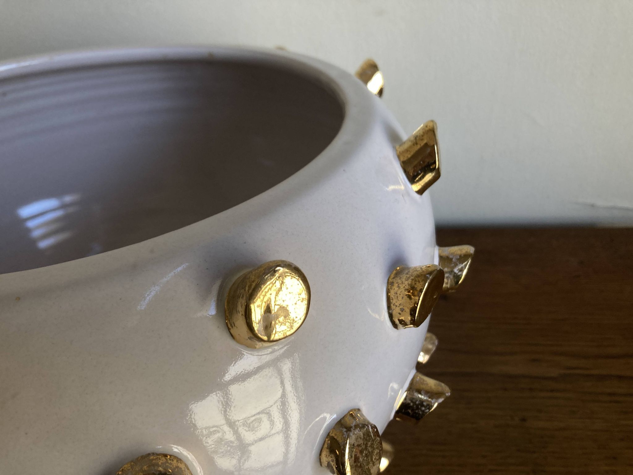 Italian cache-pot XXXL Tronchetto by ND Dolfi Florence for René Veyrat 1960