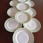 12 assiettes à dessert Descotte Reboisson & Barranger (D.R.B.) Limoges