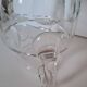 Moser signed crystal pitcher