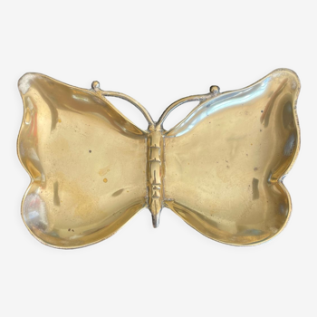 Empty butterfly brass pocket