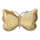 Empty butterfly brass pocket