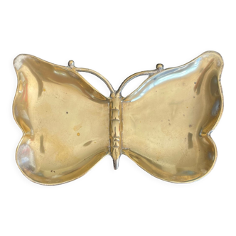 Empty butterfly brass pocket