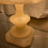 Alabaster mushroom lamp, 1940